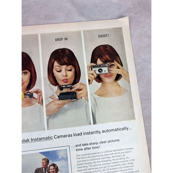 Vintage Print Advertisement Ad 1965 Kodak Print - Picture 4 of 6